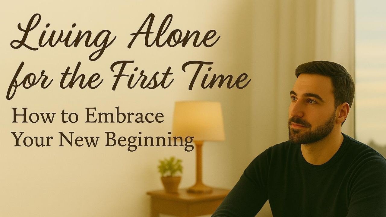 Living Alone for the First Time: How to Embrace Your New Beginning